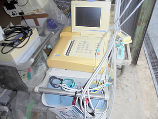 血圧脈波検査装置（前の販売モデル）